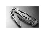 Leatherman Skeletool Multi-Tool 2.6in 420HC Stainless Steel Clip Point Blade Stainless Steel Handle 830845