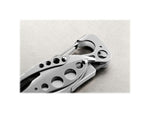 Leatherman Skeletool Multi-Tool 2.6in 420HC Stainless Steel Clip Point Blade Stainless Steel Handle 830845