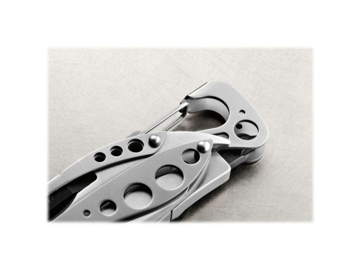 Leatherman Skeletool Multi-Tool 2.6in 420HC Stainless Steel Clip Point Blade Stainless Steel Handle 830845