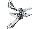 Leatherman Skeletool Multi-Tool 2.6in 420HC Stainless Steel Clip Point Blade Stainless Steel Handle 830845