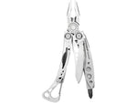 Leatherman Skeletool Multi-Tool 2.6in 420HC Stainless Steel Clip Point Blade Stainless Steel Handle 830845