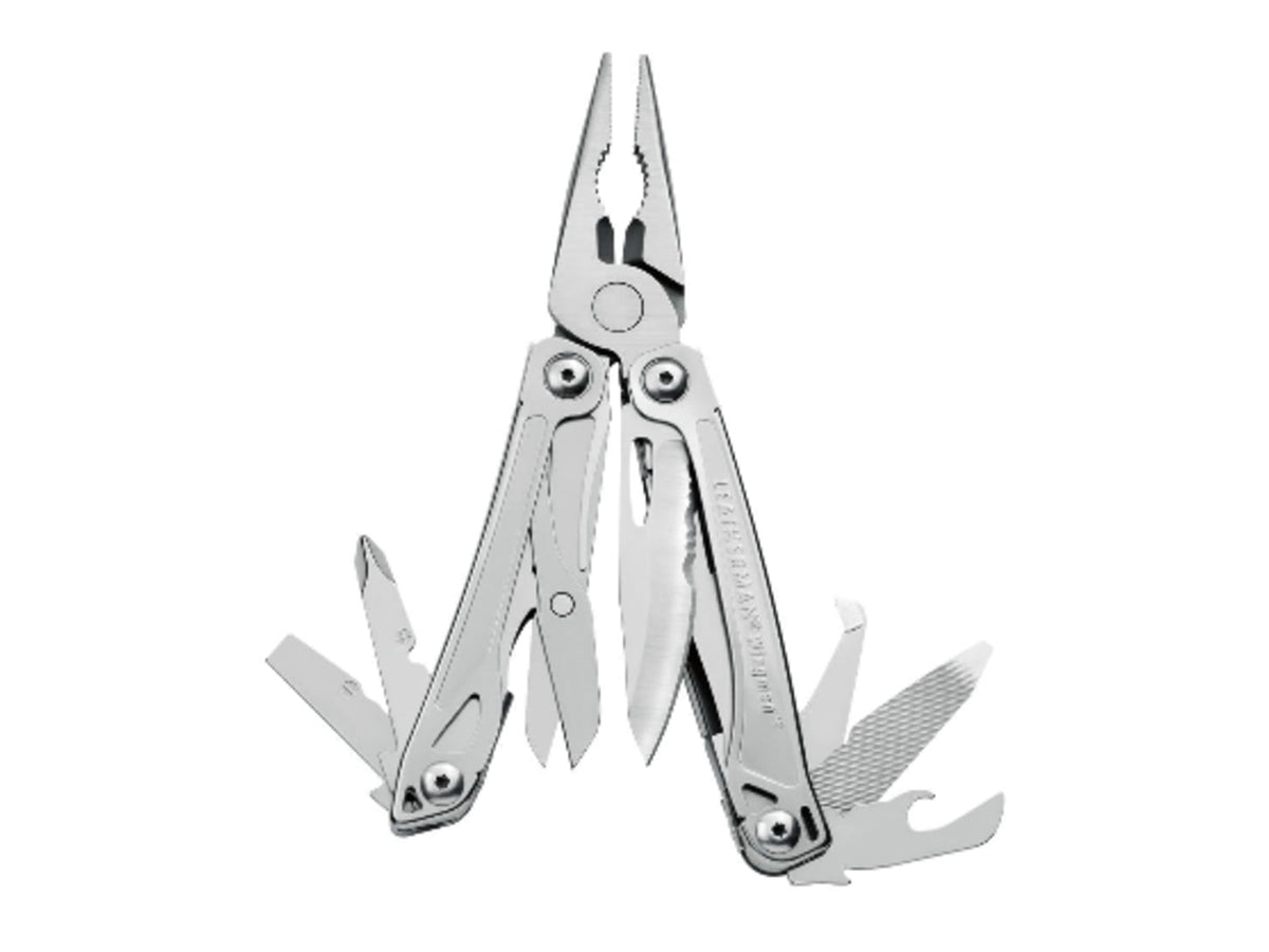 Leatherman Wingman Multi-Tool 2.6in 420HC Stainless Steel Blade Stainless Steel Handle 831426