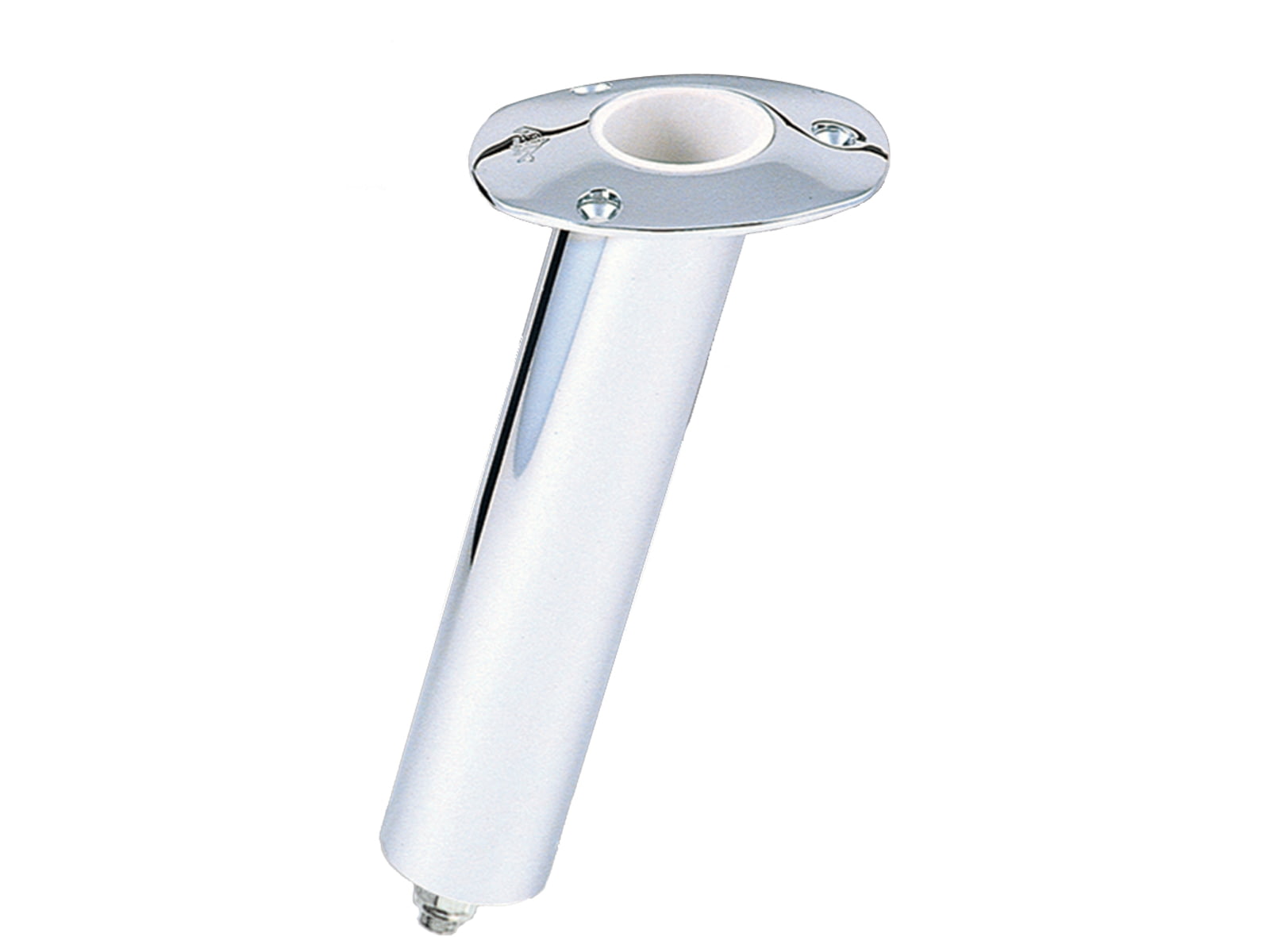 Lee's Tackle 15 Degree SS Flush Mount Swivel Base Rod Holder - 2" x 9" - Medium RH5369H