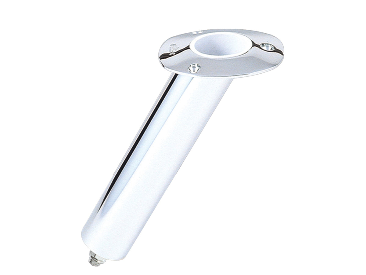 Lee's Tackle 30 Degree SS Flush Mount Swivel Base Rod Holder - 2" x 9" - Medium RH5365