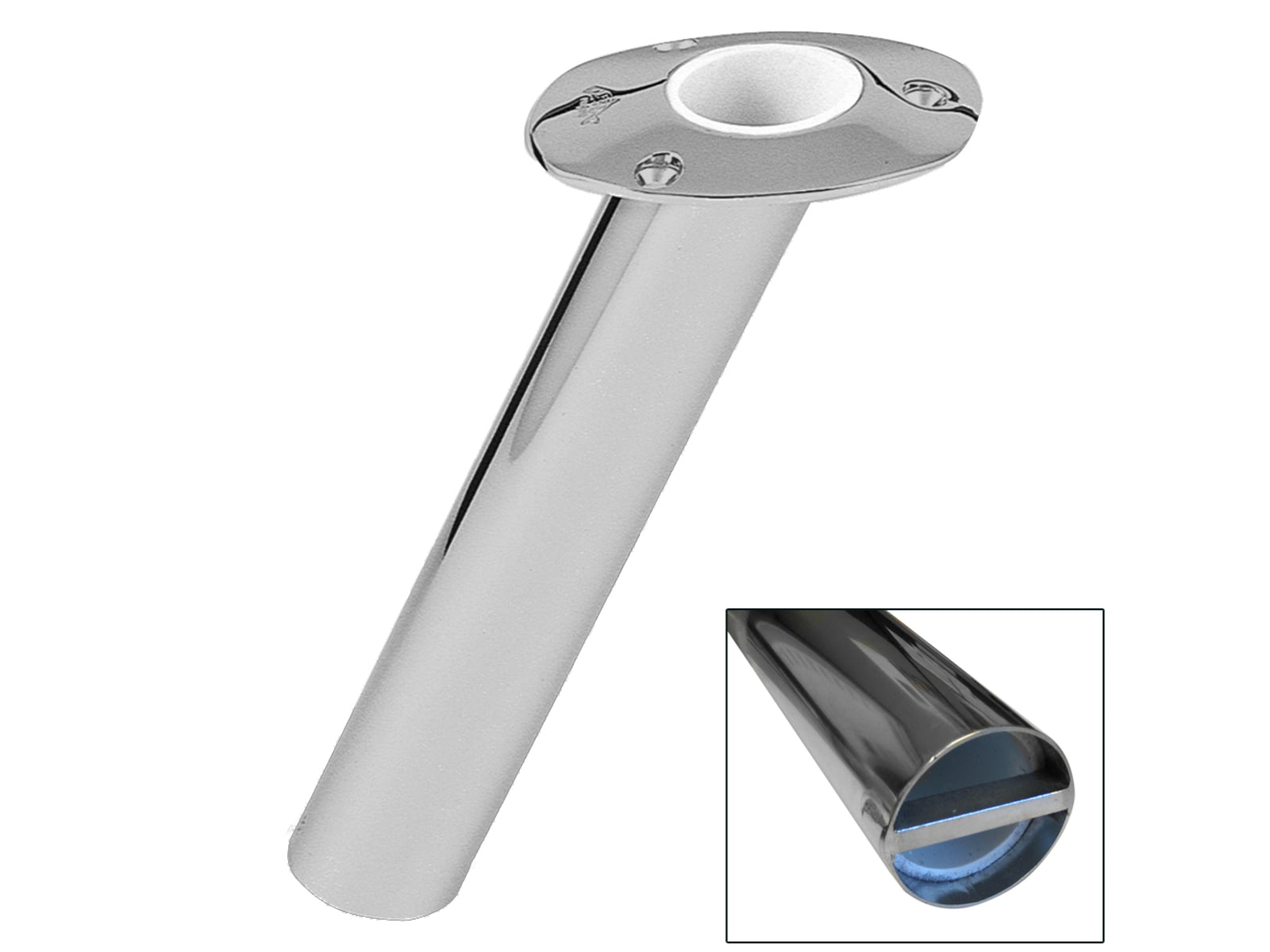 Lee's Tackle 30 Stainless Steel Bar Pin Rod Holder - 2" O.D. RH525SS/XS