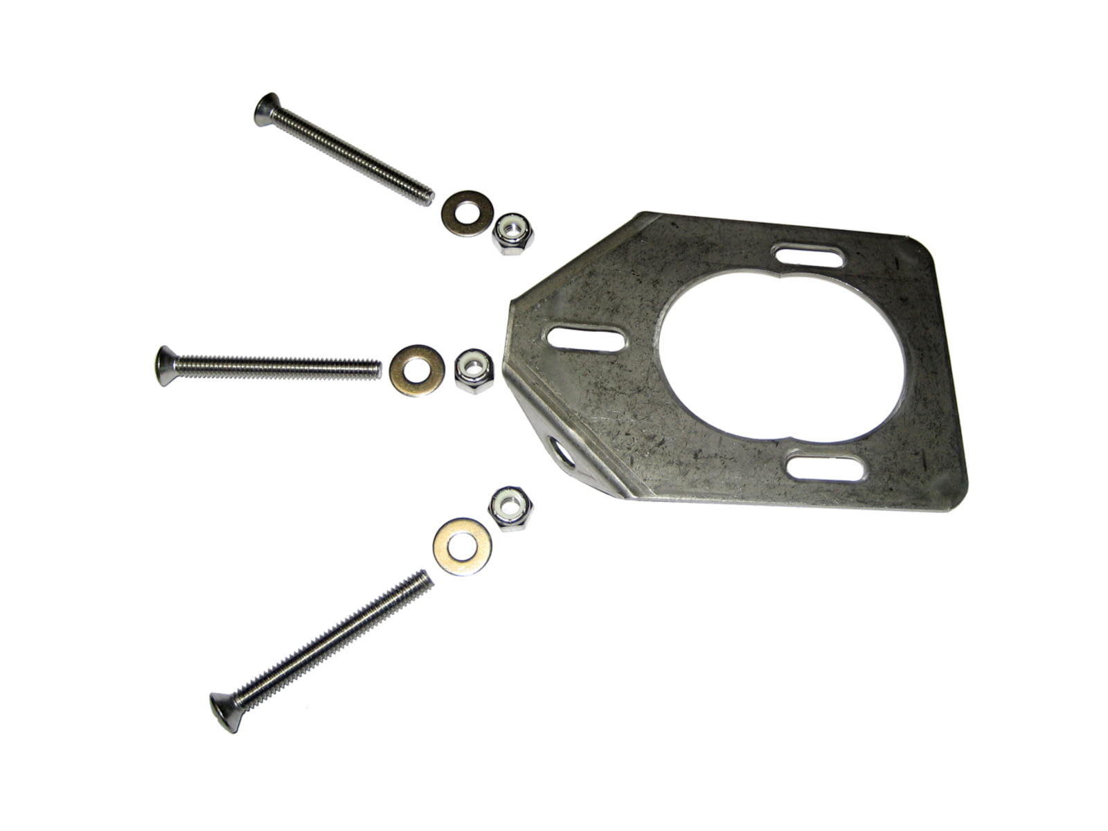 Lee's Tackle Steel Backing Plate f/Heavy Rod Holders Stainless RH5930