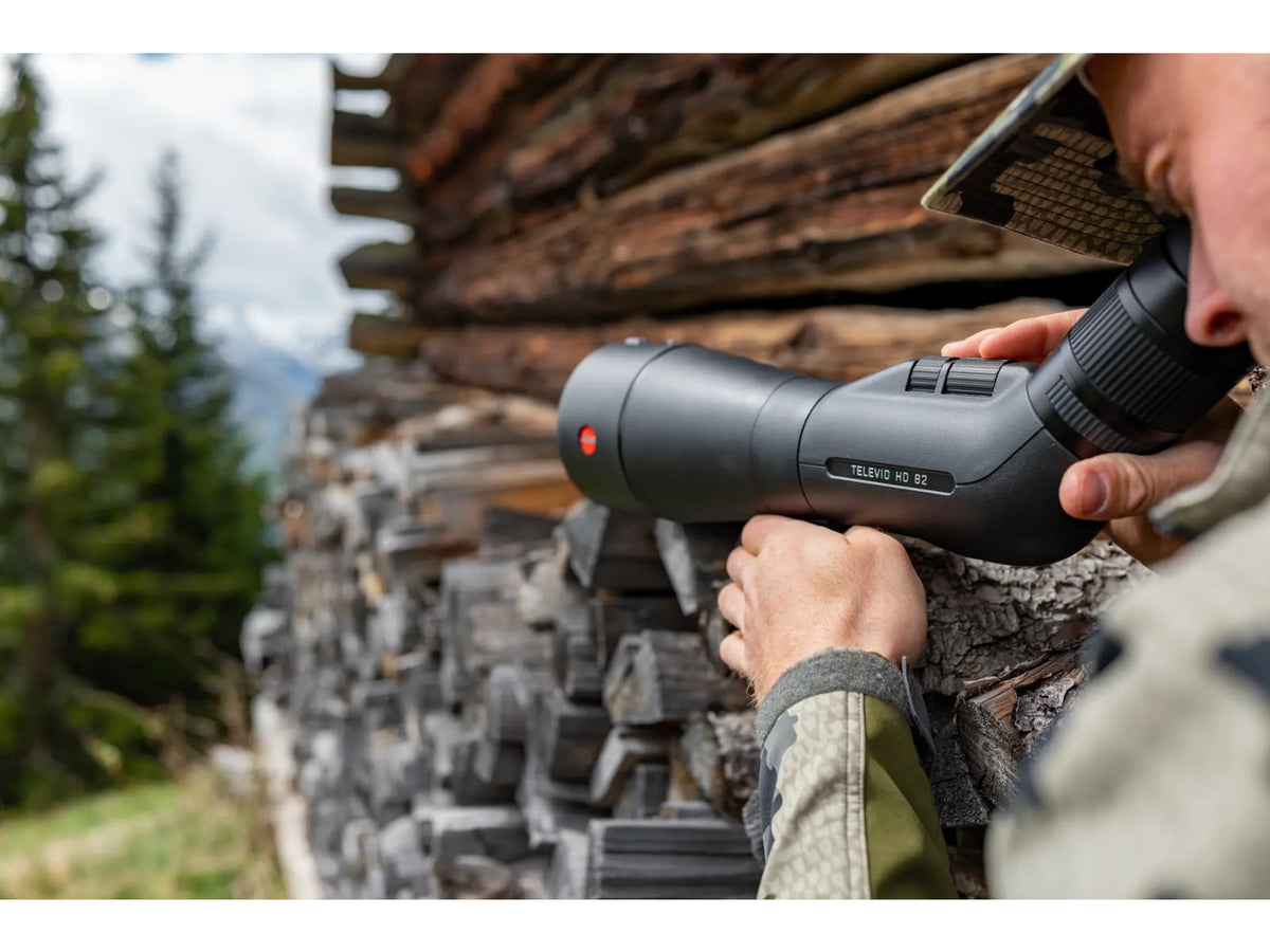 Leica Televid HD 82mm Spotting Scope Angled 40151