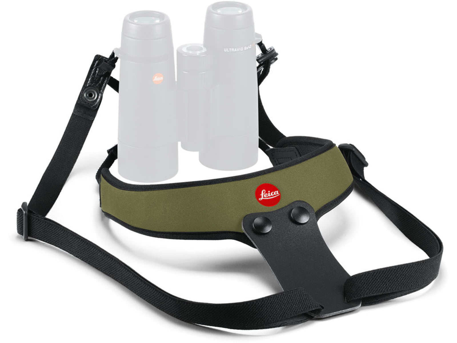 Leica Neoprene Bino Sport Strap Olive Green