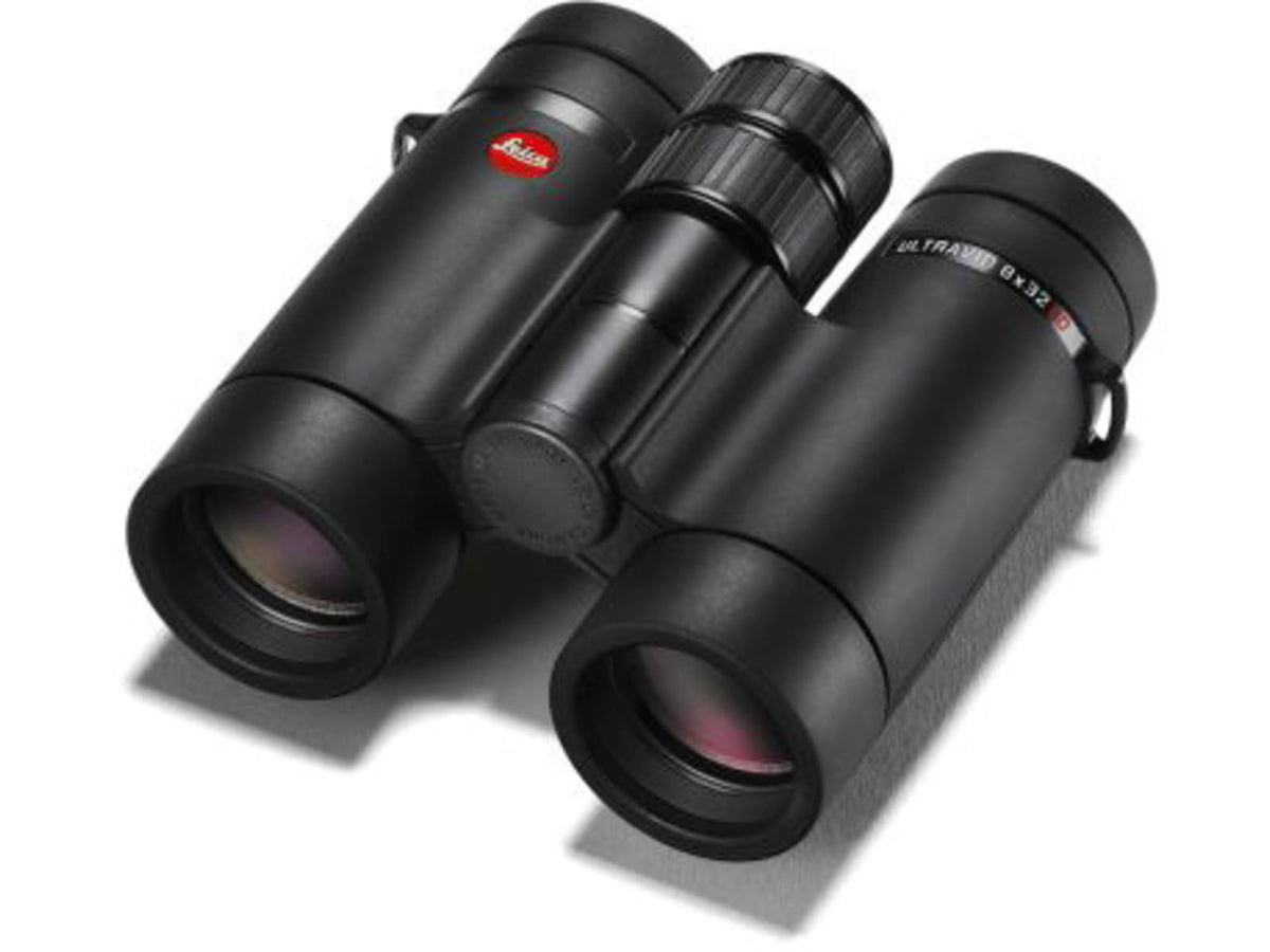Leica Ultravid HD Plus 8x32mm Roof Prism Binoculars Rubber Armored Black 40090