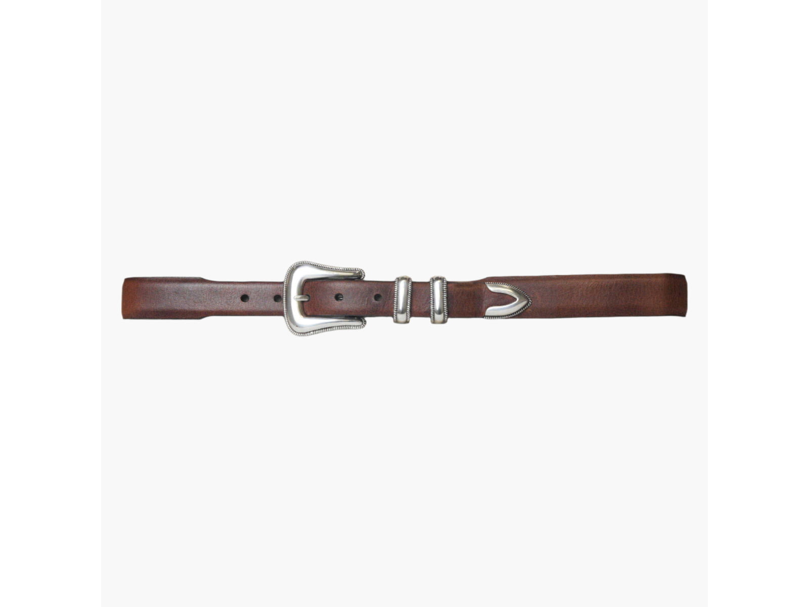 Lejon McCoy II Leather Belt - Men's Brown