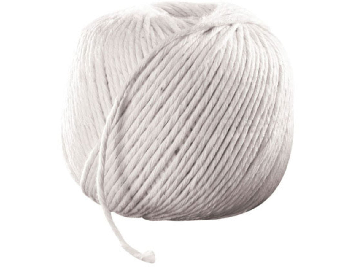LEM Products 1/2 Pound Ball of Cotton Twine White 028A