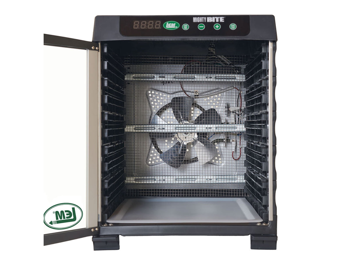 LEM Products MightyBite 10 Tray Plastic Dehydrator
