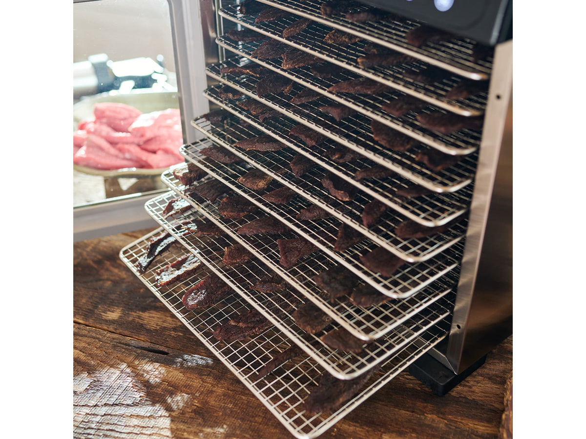 LEM Products BigBite 10 Tray Stainless Steel Dehydrator