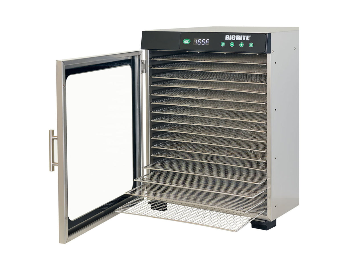 LEM Products BigBite 16 Tray Stainless Steel Dehydrator