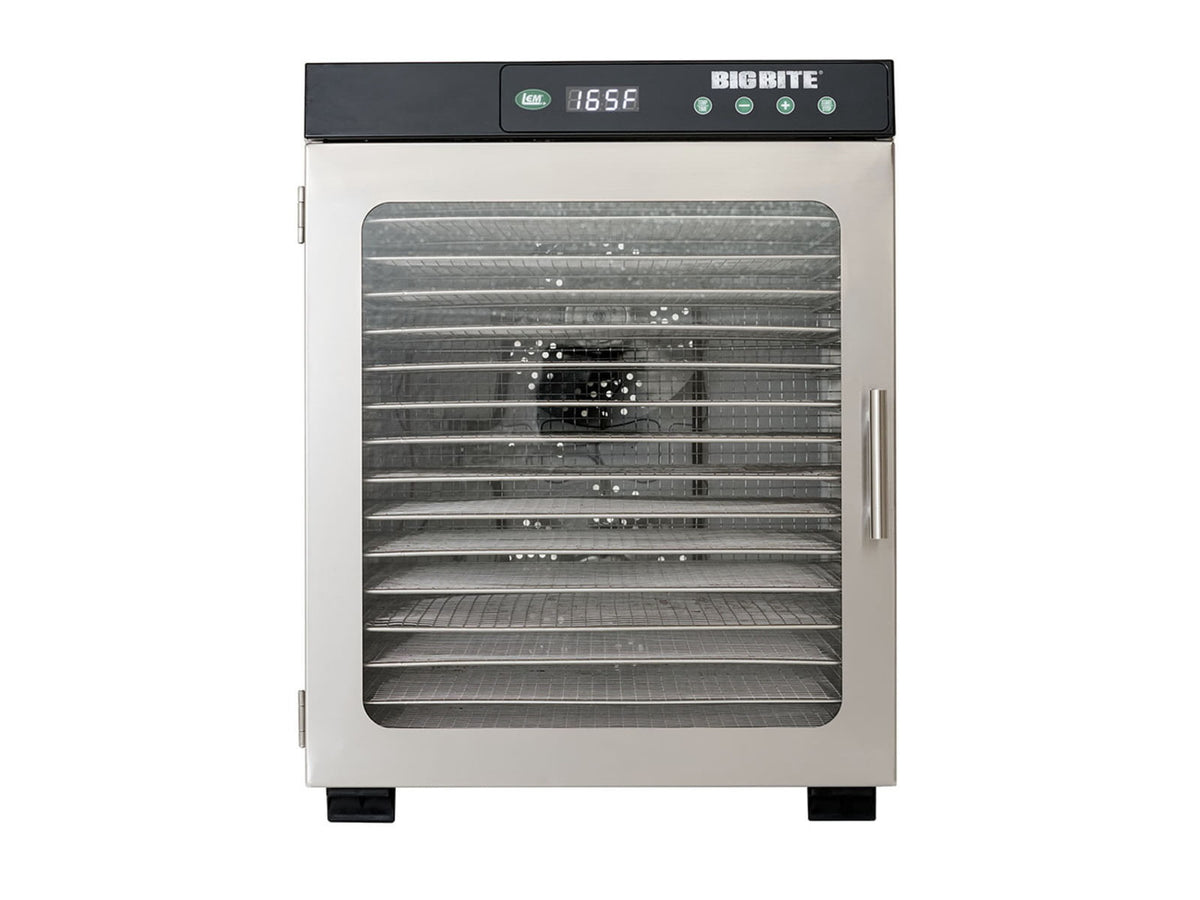 LEM Products BigBite 16 Tray Stainless Steel Dehydrator