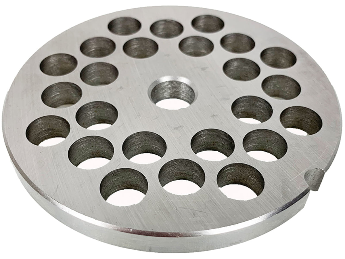 LEM Products #32 Grinder Plate - 1/2in Hole Size Stainless 482SS