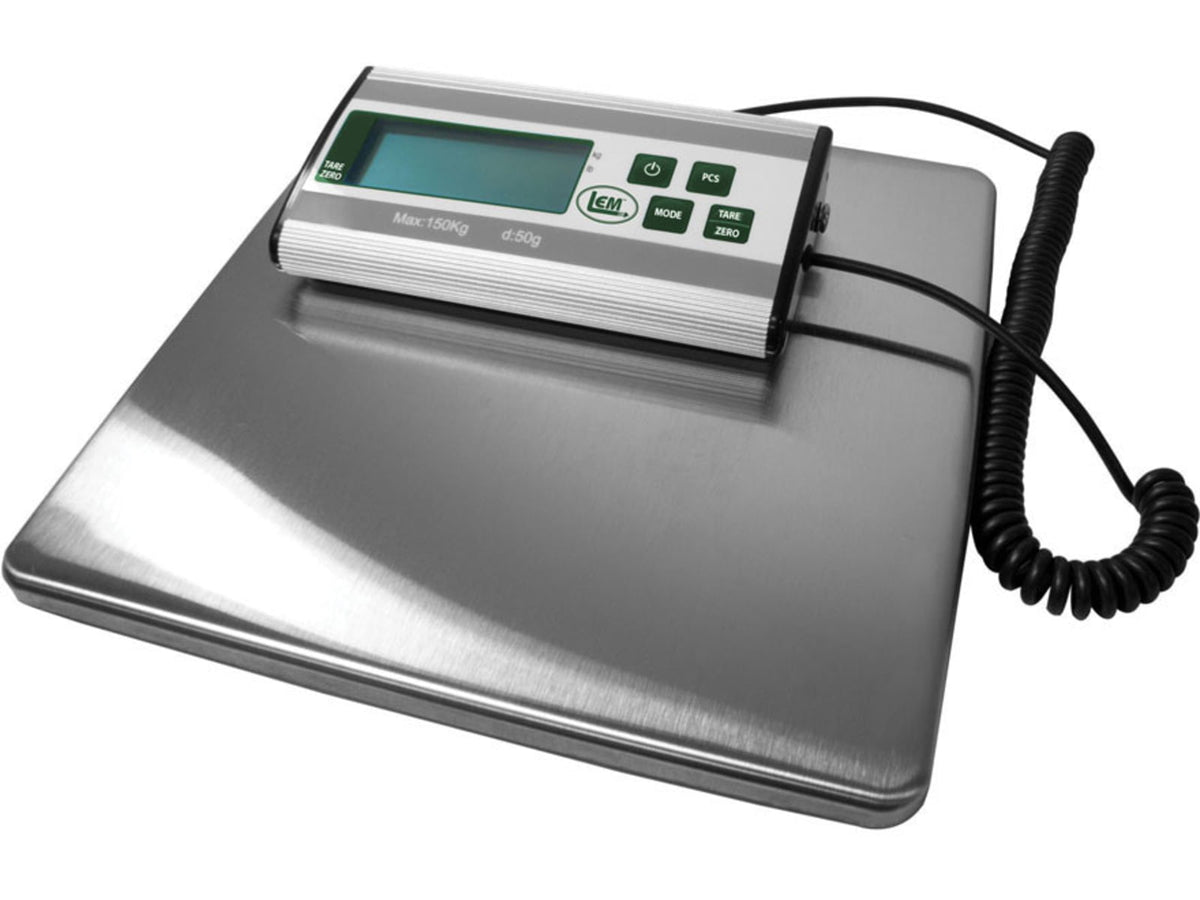 LEM Products 330lb Digital Scale Stainless Steel