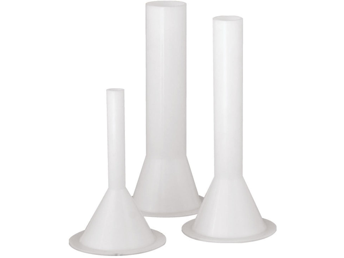 LEM Products #8 Stuffing Tube - 3/8in Outside Diameter Plastic White 553