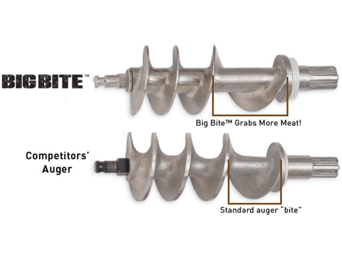 LEM Products Big Bite #12 0.75HP Stainless Steel Electric Grinder Stainless 17801