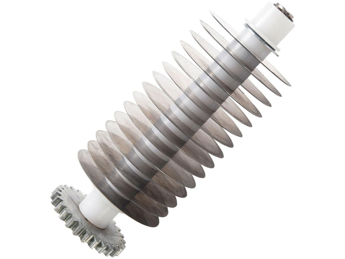 LEM Products Big Bite 2 in 1 Jerky Slicer/Tenderizer Attachment for Grinder Silver/Gray