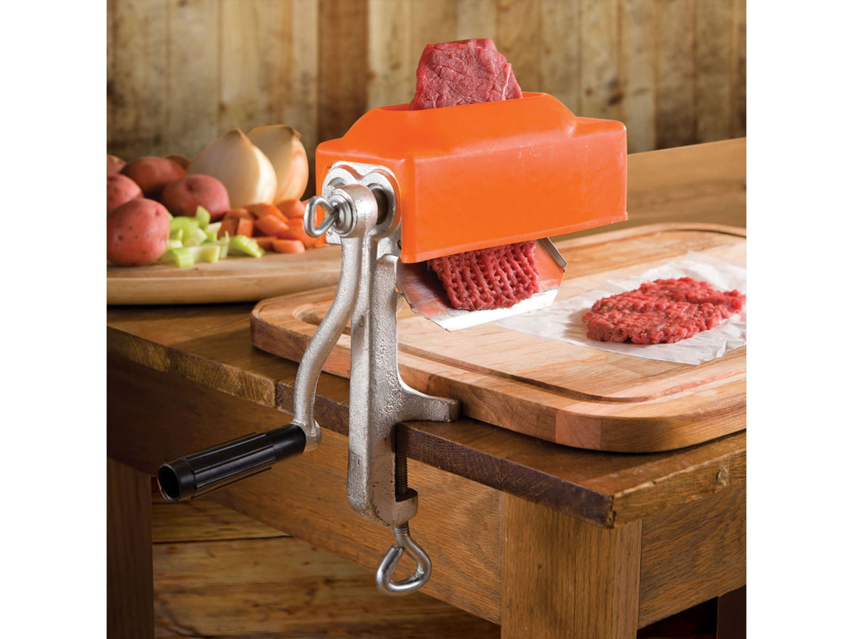 LEM Products Clamp On Meat Tenderizer Orange/Cast Iron 656