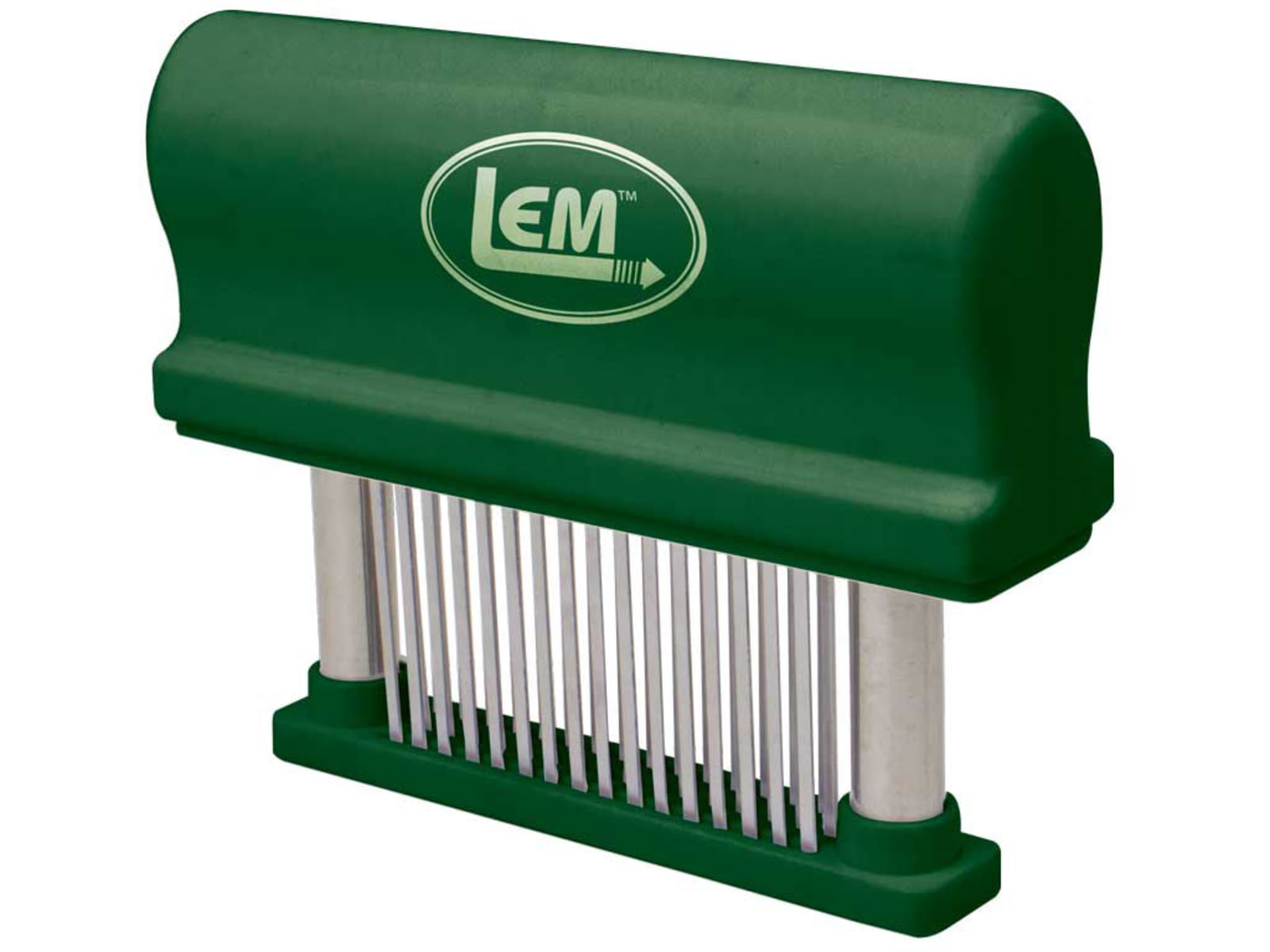 LEM Products Hand Held Tenderizer With 48 Blades Green/Stainless