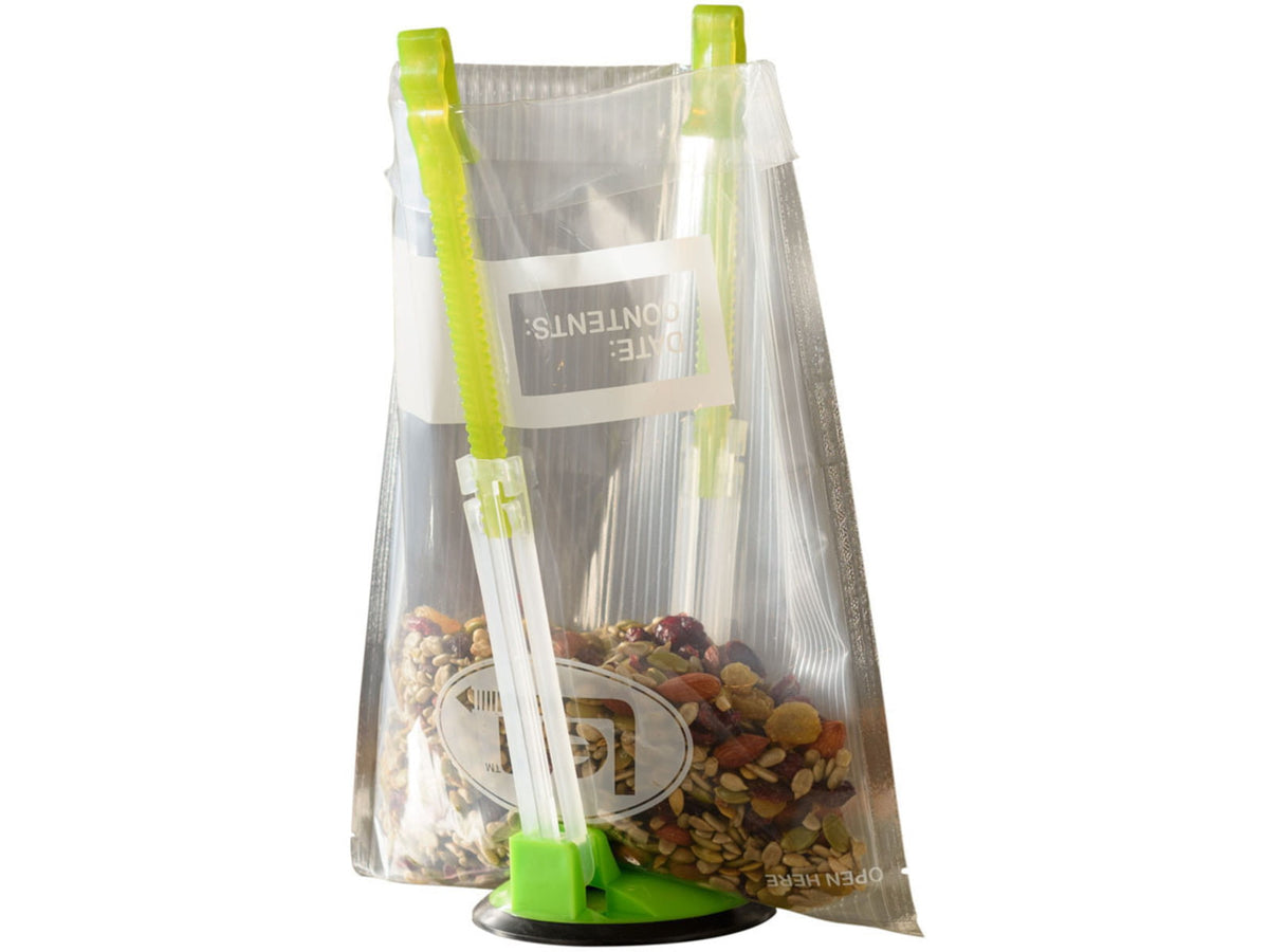 LEM Products Hands Free Essential Vacuum Bag Holder Green/Clear 1186