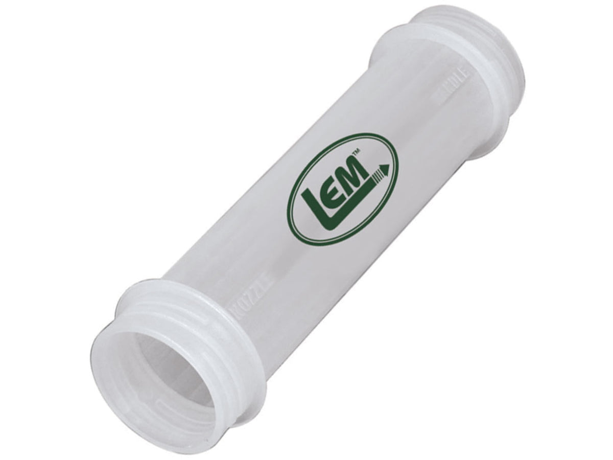 LEM Products Jerky Gun Extra Barrels 2 pack Clear 555A