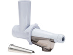 LEM Products Juicer/Strainer Grinder Attachment White/Stainless 1187