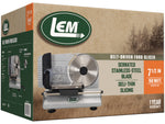 LEM Products 7.5in Belt Driven Slicer 14.61 in x 10.4 in x 10.75 in