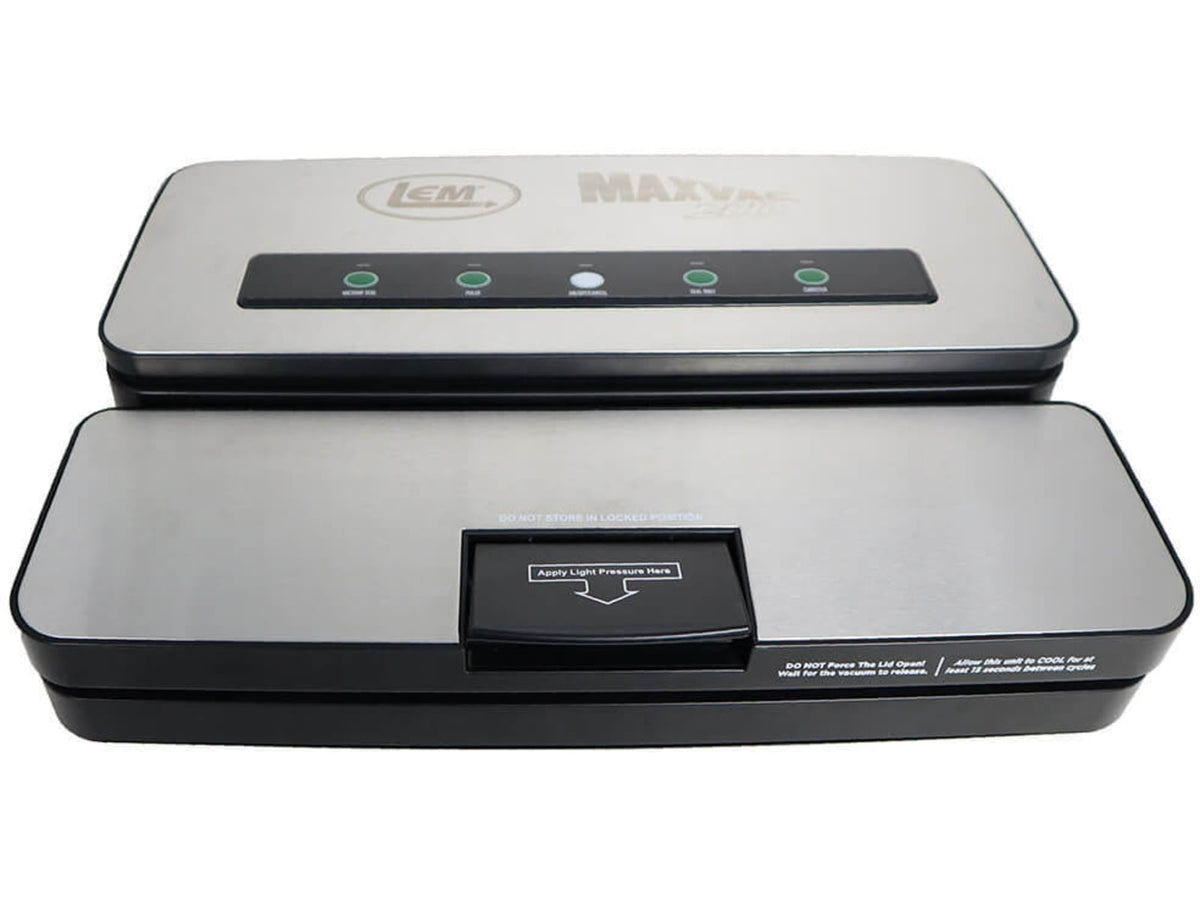 LEM Products Maxvac 250 Vacuum Sealer Black/Stainless 1393