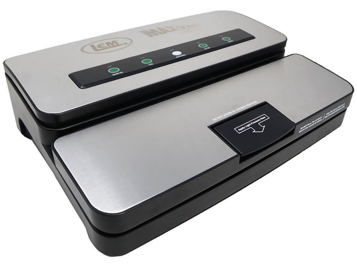 LEM Products Maxvac 250 Vacuum Sealer Black/Stainless 1393