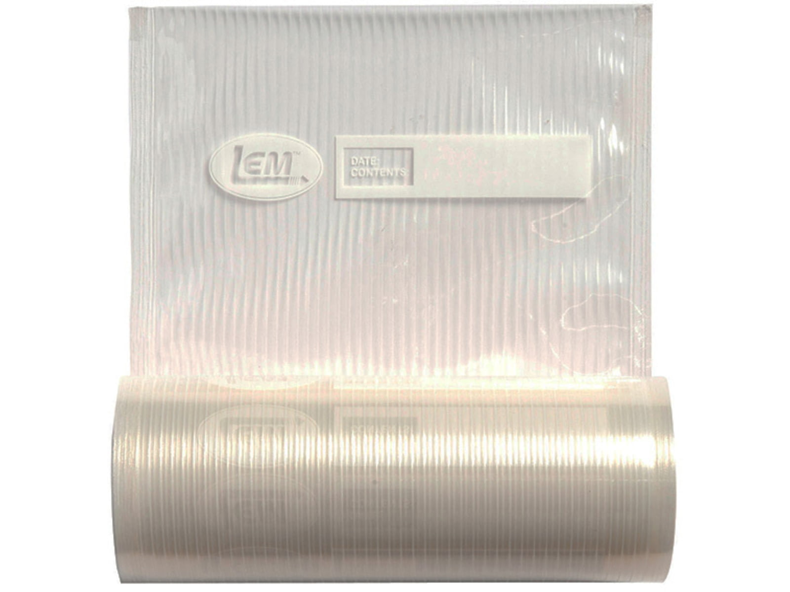 LEM Products MaxVac Vacuum Bag Roll 11inx16ft 2 count Clear