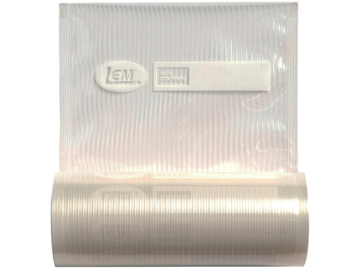 LEM Products MaxVac Vacuum Bag Roll 11inx16ft 2 count Clear