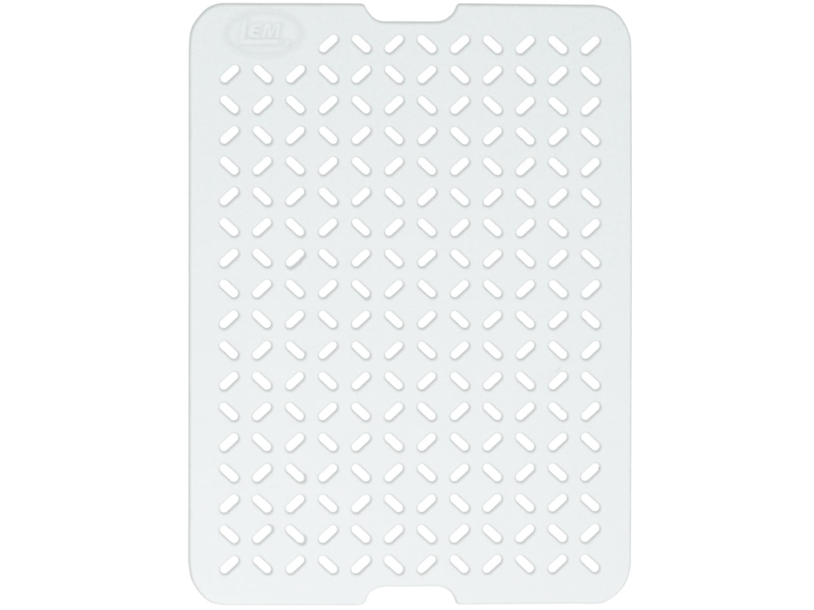 LEM Products Meat Lug Drain Tray 17 3/8x12 3/4x3/4in Clear