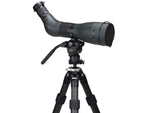 Leofoto STO-322CX Inverted Outdoors Series Carbon Fiber Tripod w/Integrated Lever-Control Ballhead 6.42-66.34in Black