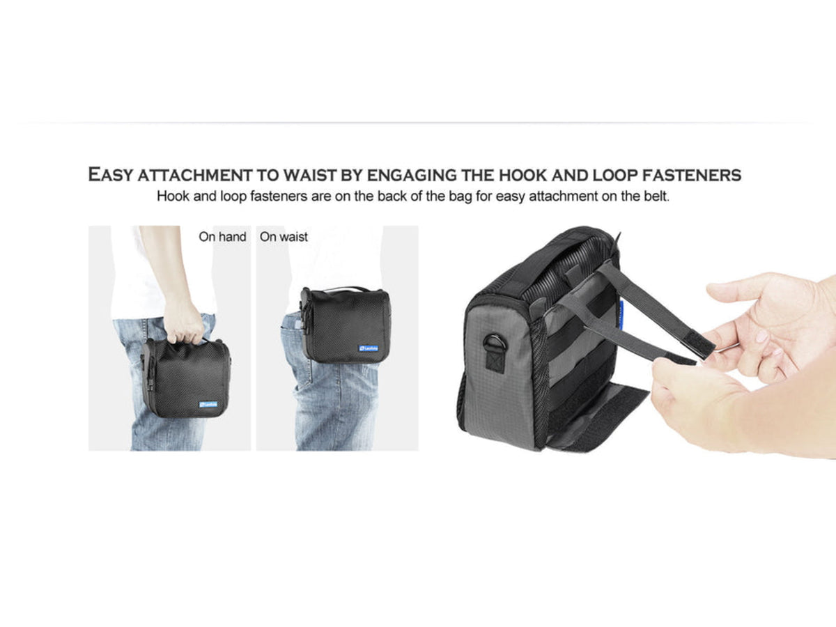 Leofoto AC-2 Multi-functional Camera Messenger Waterproof Bag Black