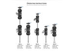 Leofoto AM-2 Magic Versa Arm Black AM-2