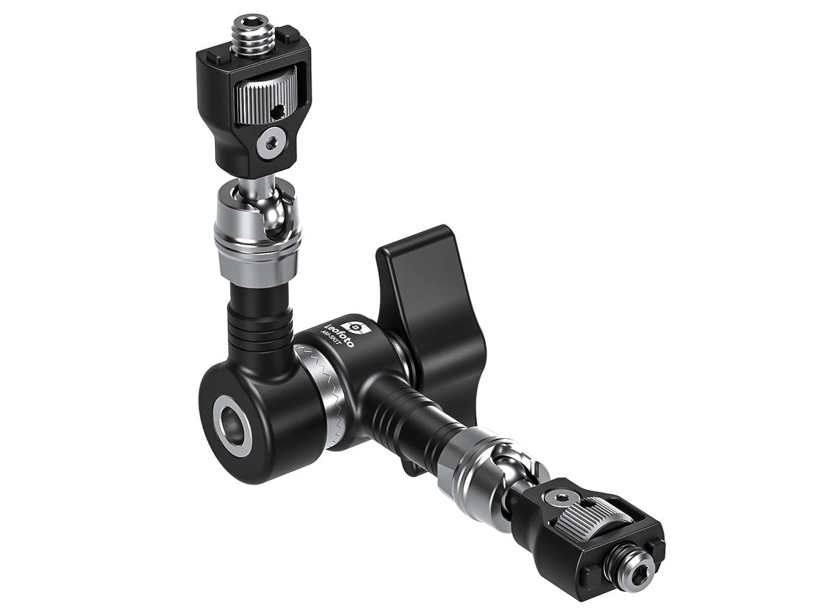 Leofoto AM-5 Kit Versa Magic Arm ''Heavy-Duty'' w/Anti-Twist Adapter, 1/4th Mounting Screws