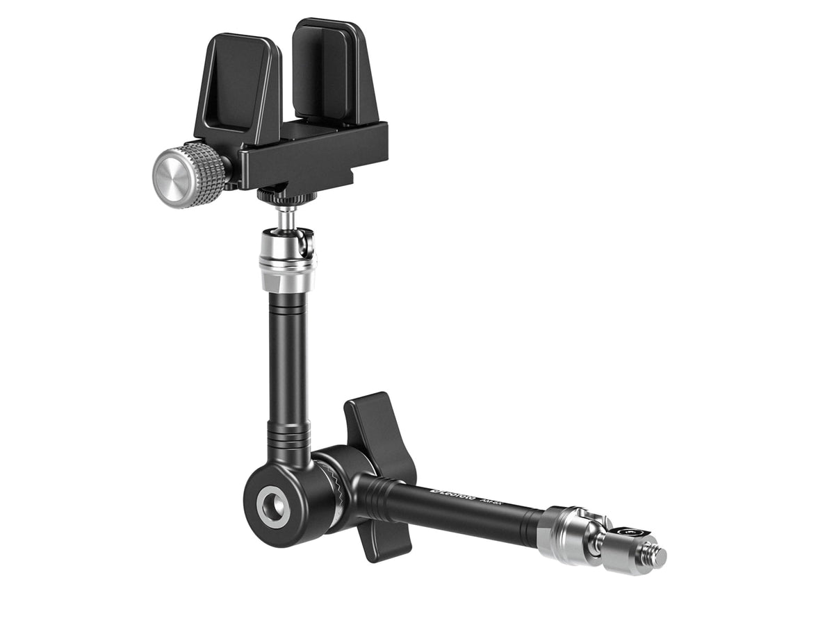 Leofoto AM-6X Magic Arm/GMC-02 Clamp Set for Kestrel Weather Meter/Phone Black 6940828313668