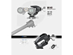 Leofoto BC-02 Binoculars Adapter ARCA Style Dovetail Standard 28-60mm dia. Black BC-02