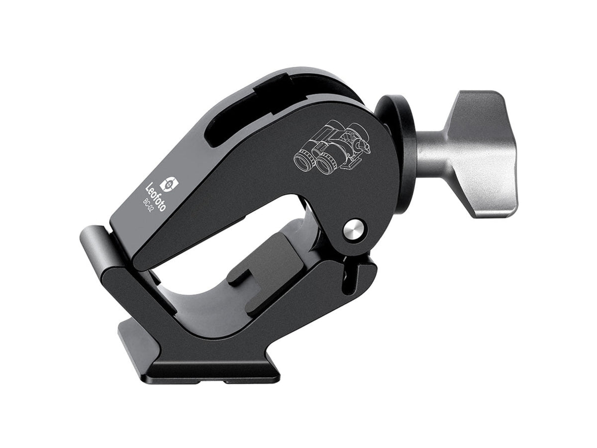 Leofoto BC-02 Binoculars Adapter ARCA Style Dovetail Standard 28-60mm dia. Black