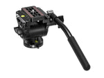 Leofoto BV-5B Mini Fluid Head for Optics w/ Shorter Handle Arca Black