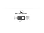 Leofoto DC-22 22mm Arca Mini Screw-Knob Clamp Black DC-22