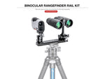 Leofoto FDM-02 Binocular Rangefinder Rail Kit 20 cm Black FDM-02