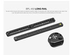 Leofoto FDM-04 Binocular Rangefinder Rail Kit 45 cm Black FDM-04