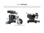 Leofoto FDM-04 Binocular Rangefinder Rail Kit 45 cm Black FDM-04