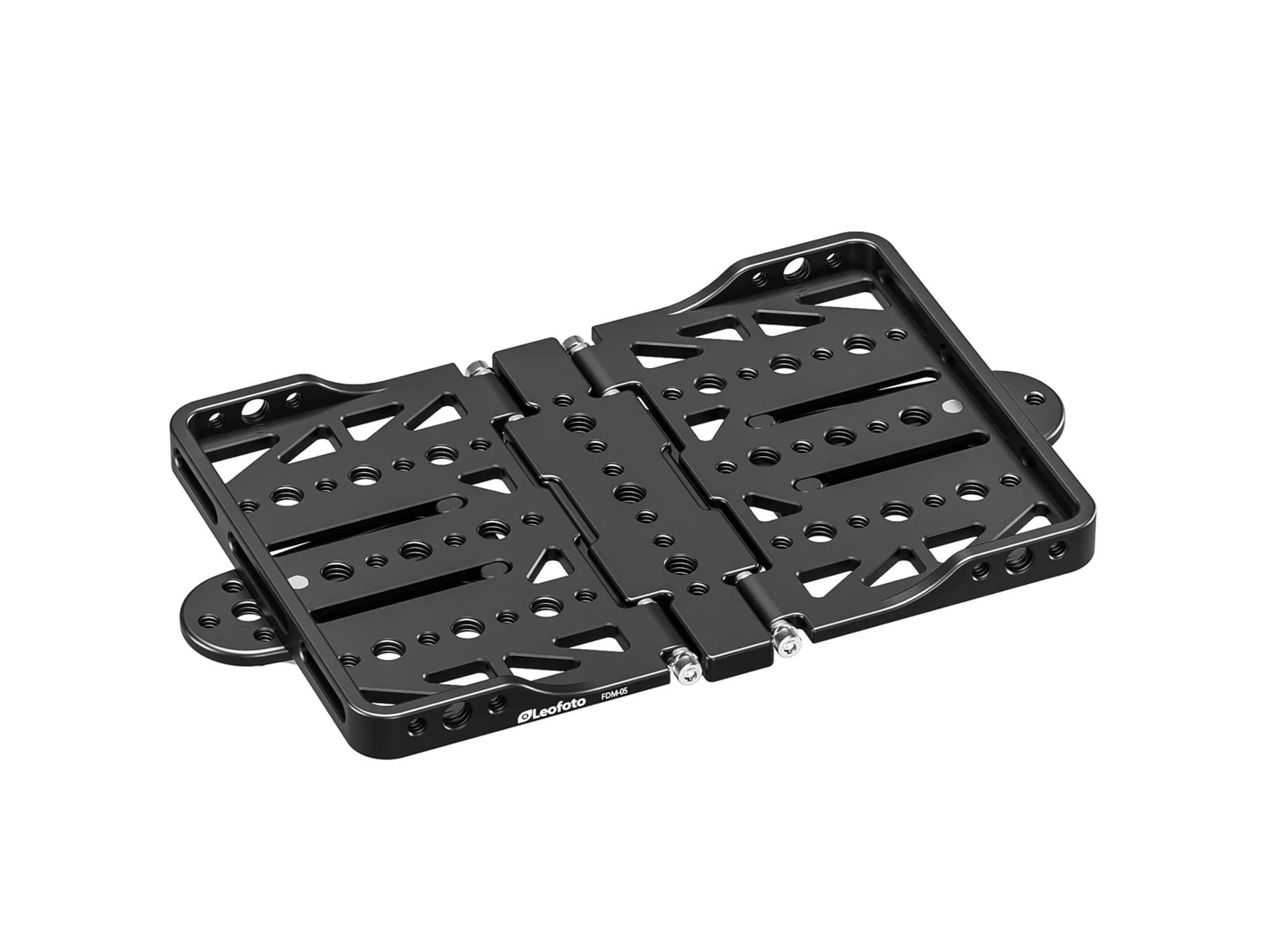 Leofoto FDM-05 Foldable Tac Table - 1/4'' & 3/8'' Mounting Integrated Arca Rail Black FDM-05
