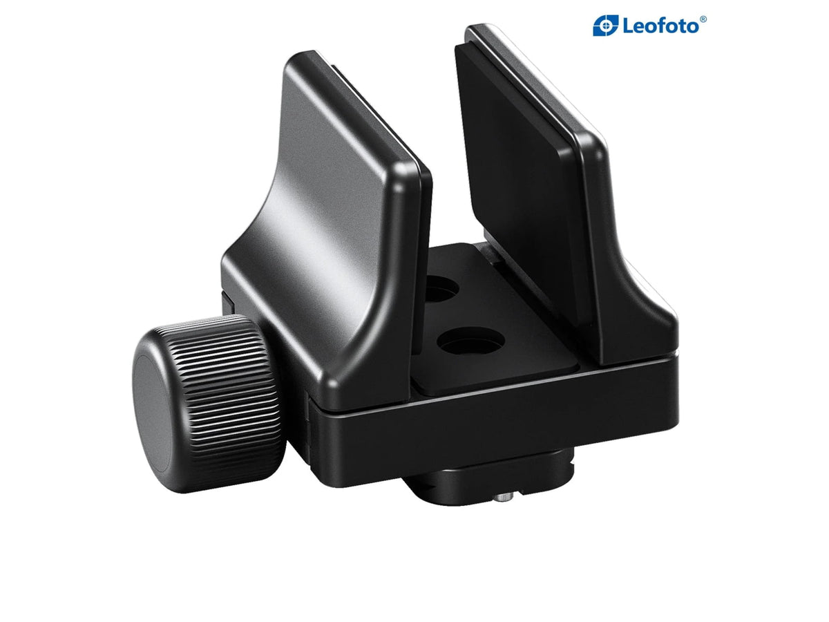 Leofoto GS-3 Lightweight Clamp Support Mount - Arca QR Clamp Black GS-3