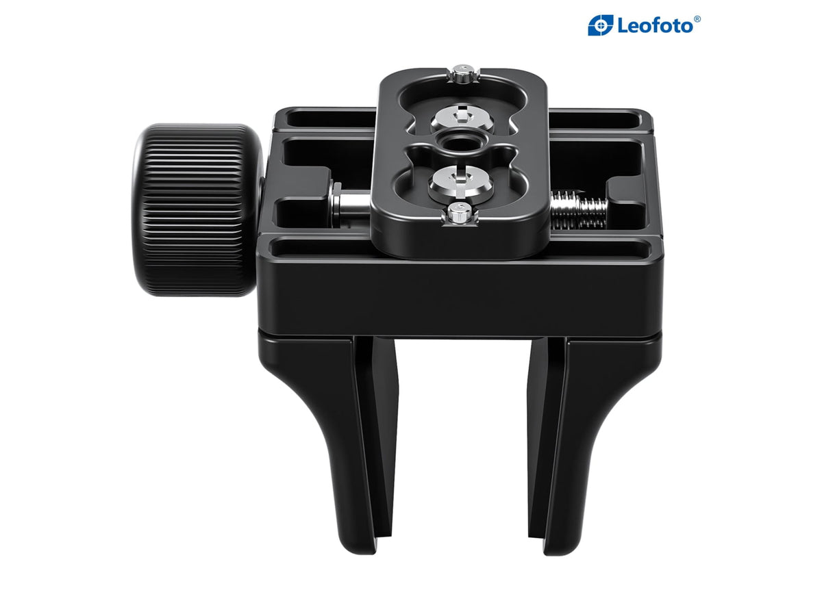 Leofoto GS-3 Lightweight Clamp Support Mount - Arca QR Clamp Black GS-3